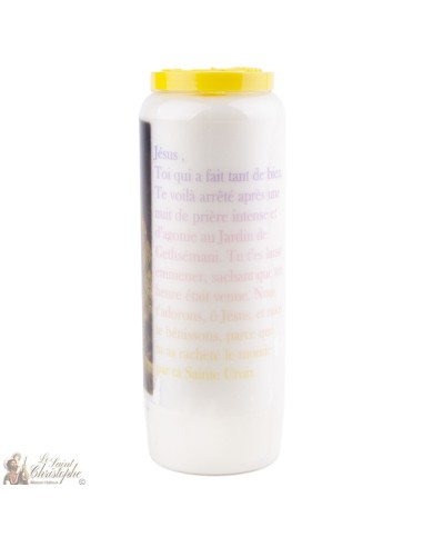 Candles Novena - White - "Archangel Saint Michael" (French)