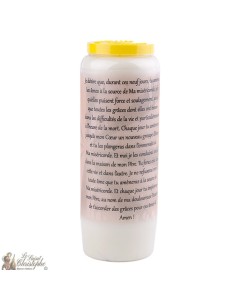 Candles Novena - White - "Archangel Saint Michael" (French) 2