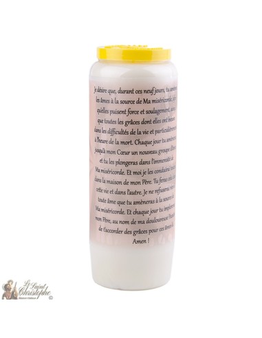 Candles Novena - White - "Archangel Saint Michael" (French)
