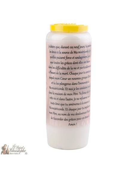 Candles Novena - White - "Archangel Saint Michael" (French)