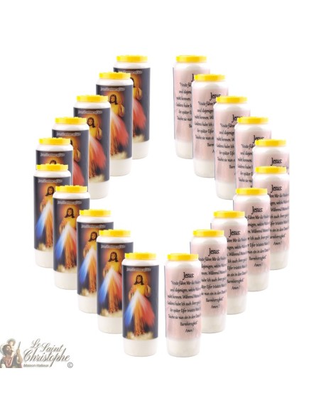 Bougies Neuvaines à  - prière  