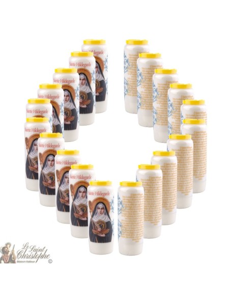 Candles Novena - White - "Archangel Saint Michael" (French)