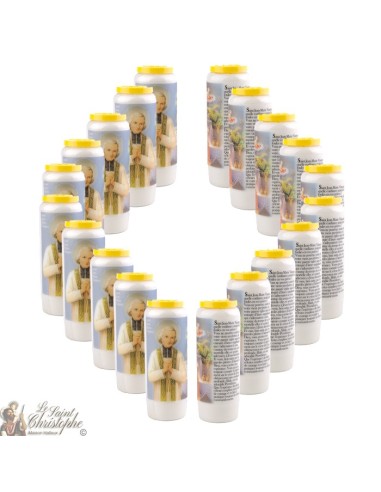 Candles Novena - White - "Archangel Saint Michael" (French)