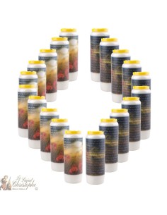 Candles Novena - White - "Archangel Saint Michael" (French) 2