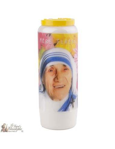 Bougies Neuvaines à  Mère Teresa - prière  français