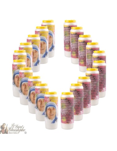 Candles Novena - White - "Archangel Saint Michael" (French)