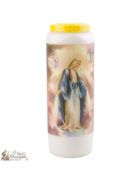 Bougies Neuvaines à Notre Dame de la médaille miraculeuse - prière néerlandais 