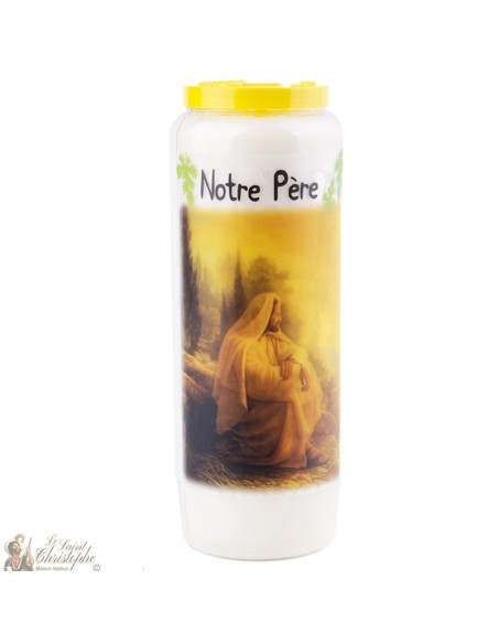 Bougies Neuvaines à Notre Père - prière  français