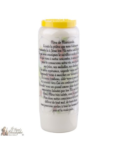 Candles Novena - White - "Archangel Saint Michael" (French)