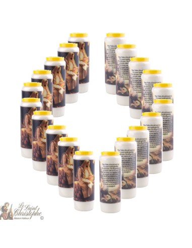 Bougies Neuvaines Jésus  - prière néerlandais