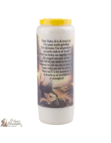 Bougies Neuvaines Jésus  - prière néerlandais