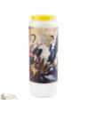 Candles Novena - White - "Archangel Saint Michael" (French)