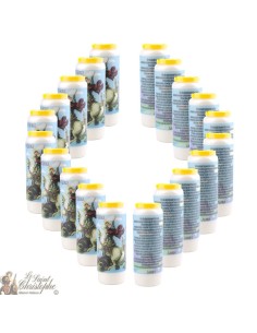 Candles Novena - White - "Archangel Saint Michael" (French) 2