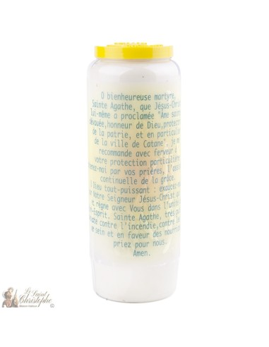 Candles Novena - White - "Archangel Saint Michael" (French)