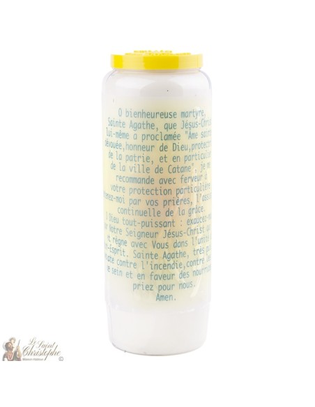 Candles Novena - White - "Archangel Saint Michael" (French)