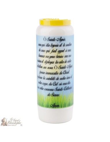 Candles Novena - White - "Archangel Saint Michael" (French)