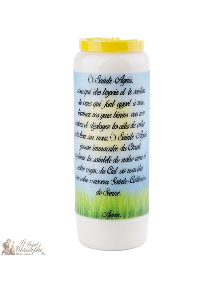 Candles Novena - White - "Archangel Saint Michael" (French)