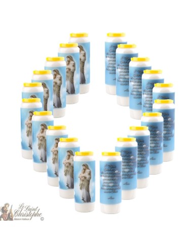 Candles Novena - White - "Archangel Saint Michael" (French)