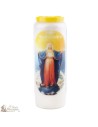 Bougies Neuvaines à la Vierge Médiatrice - prière français