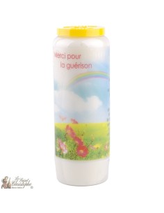 Candles Novena - White - "Love" (French)