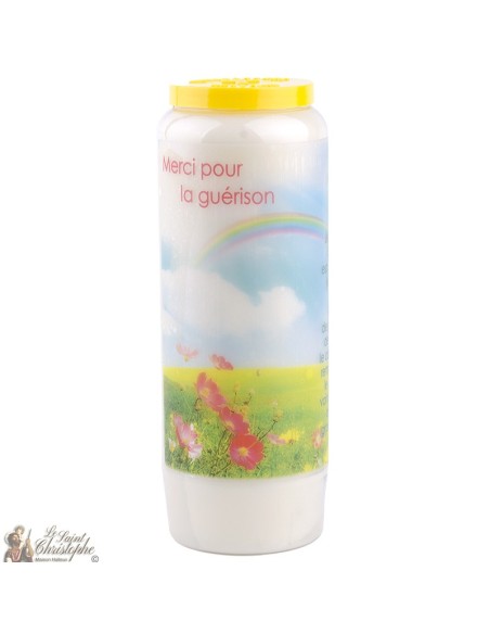 Candles Novena - White - "Love" (French)