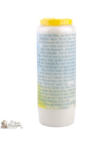 Candles Novena - White - "Love" (French)