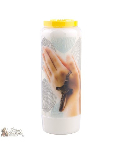Candles Novena - White - "Archangel Saint Michael" (French)