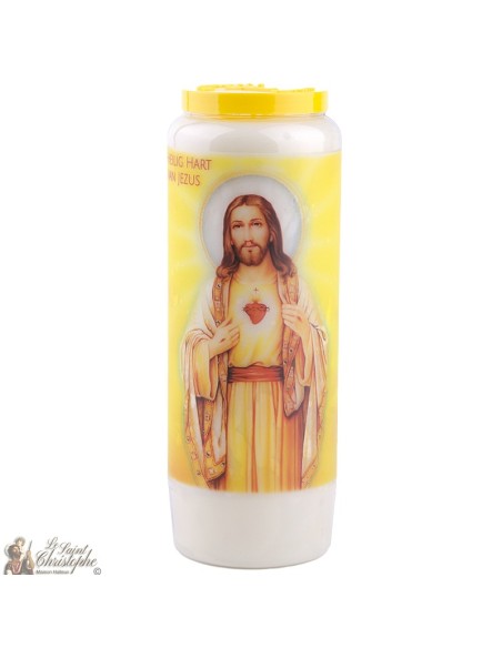 Candles Novena - White - "Archangel Saint Michael" (French)