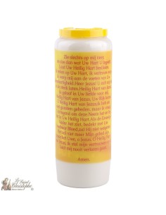 Candles Novena - White - "Archangel Saint Michael" (French) 2