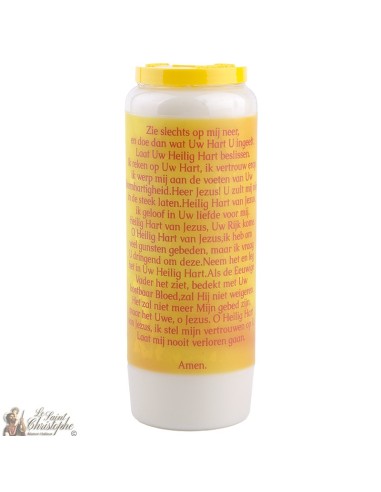 Candles Novena - White - "Archangel Saint Michael" (French)