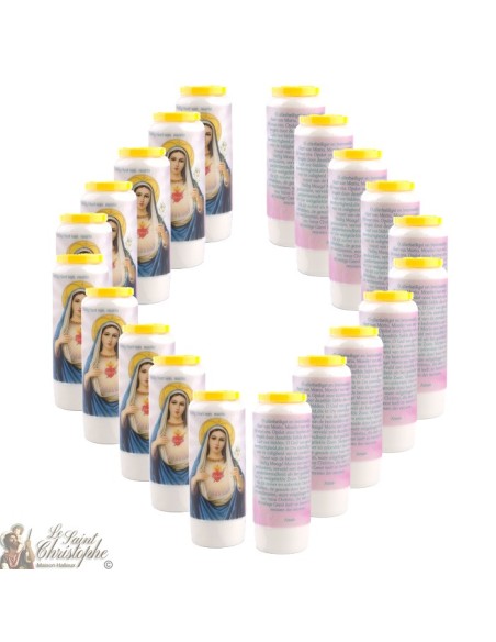 Bougies Neuvaines au Sacrés Coeur de Marie - prière néerlandais