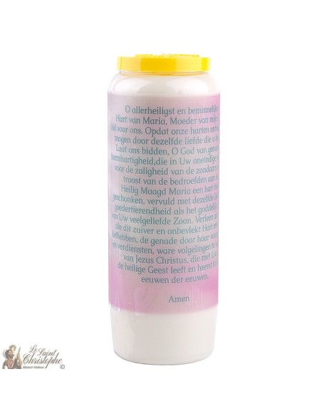 Candles Novena - White - "Archangel Saint Michael" (French)