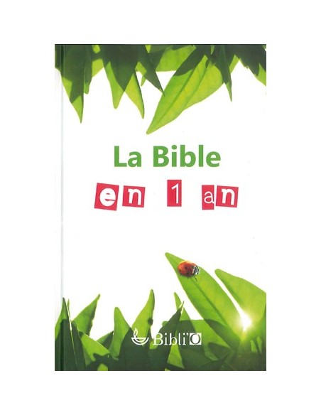 Bible en 1 An - Sans les deutérocanoniques