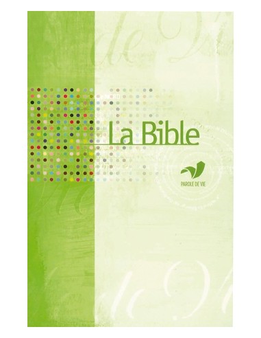 Bible parole de vie - Format agrandi - Protestante