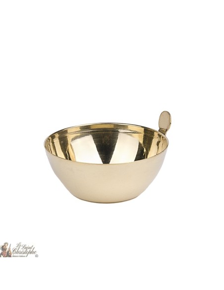 Wierookvat met ketting koperen