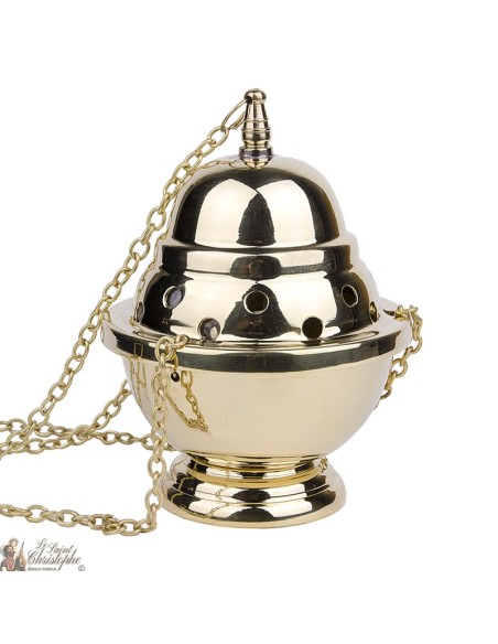 Censer with chain copper