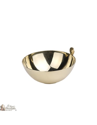 Wierookvat met ketting koperen