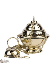 Räucherfaß mit Kette Kupfer