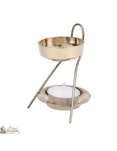 Encensoir bougie doré - 7,50 cm 2