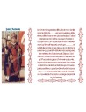 sticker with french prayer - Saint Antony