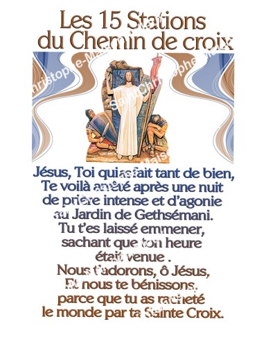 Autocollants Rectangulaires de la Vierge de Banneux 8 pièces