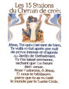 Autocollants Rectangulaires - "Chemin de croix 2" - 8 pièces - Français