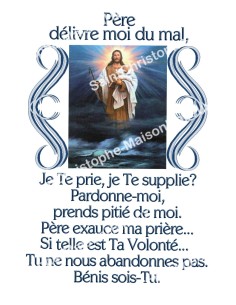 Autocollants Rectangulaires de la Vierge de Banneux 8 pièces