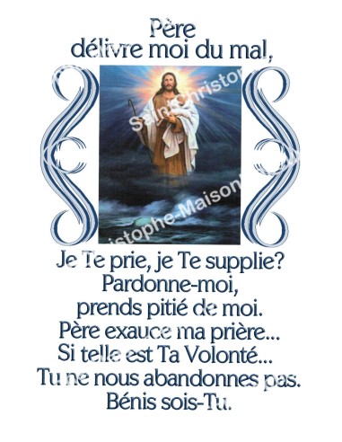 Autocollants Rectangulaires de la Vierge de Banneux 8 pièces