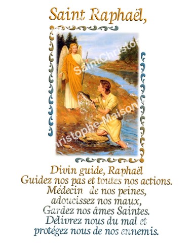 Autocollants Rectangulaires - "Saint Raphaël" - 8 pièces - Français