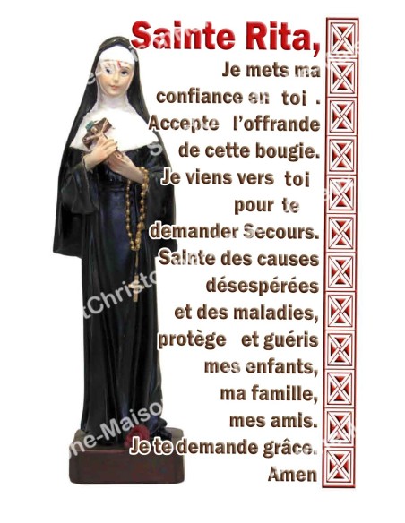 Autocollants Rectangulaires de la Vierge de Banneux 8 pièces