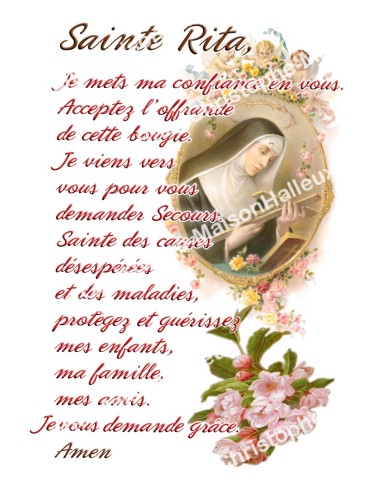 Autocollants Rectangulaires de la Vierge de Banneux 8 pièces