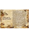 sticker with german  prayer - 