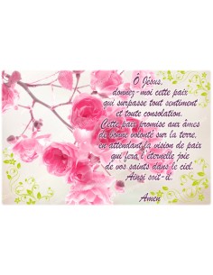 sticker with french prayer - Saint Onofre 2