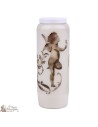  decorative candles with angel image